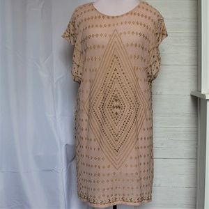 Free People New Romantics Embellished Tunic Dress